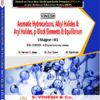 Aromatic Hydrocarbons, Alkyl Halides & Aryl Halides, P-Block Elements & Equilibrium (Major-II) B.Sc. Sem. 3 Cluster University of Jammu