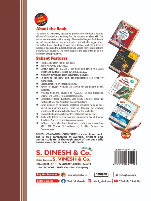 Companion Chemistry Vol I, II (New NCERT) Class 12 - Image 4