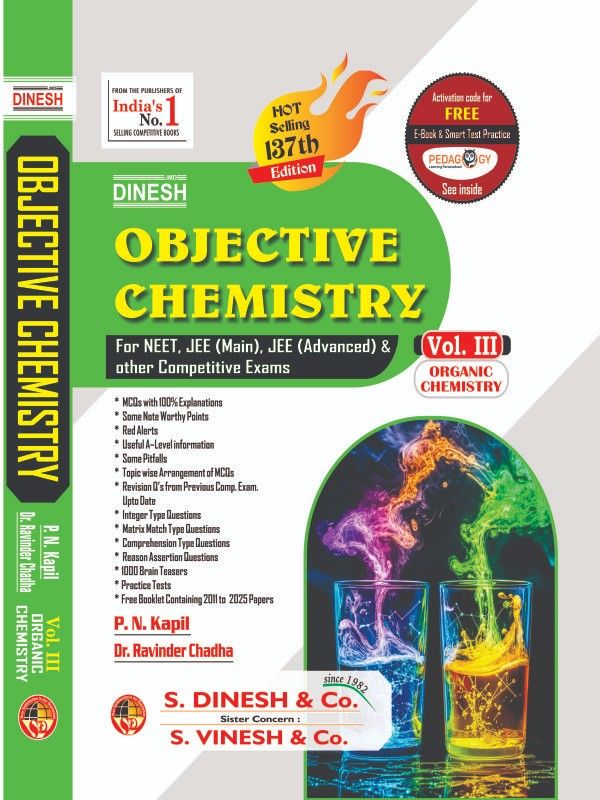 Objective Chemistry Vol. I, II, III, Free Booklet - Image 4