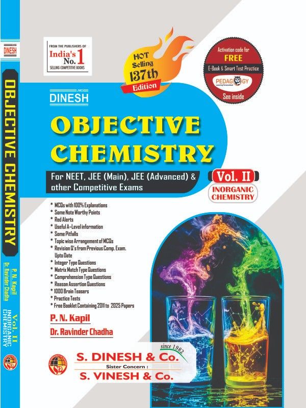 Objective Chemistry Vol. I, II, III, Free Booklet - Image 3