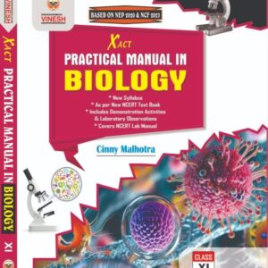 Xact Practical Manual in Biology (Hardbound) Class 11