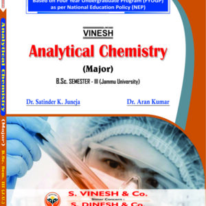 Analytical Chemistry (Major) B.Sc. Sem. 3 Jammu University