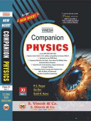 Companion Physics Vol I, II (New NCERT) Class 11