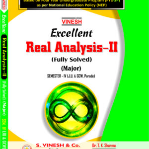 Excellent Real Analysis-II (Fully Solved) (Major) B.A.B.Sc.B.Sc. Semester 4 Jammu University, GCW