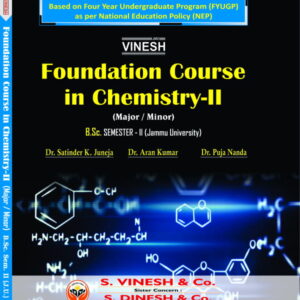 Foundation Course in Chemistry-II (Major/Minor) B.Sc. Sem. 2 Jammu University