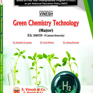 Green Chemistry Technology (Major)-B.Sc. Sem. 6 Jammu University