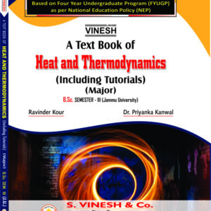 Heat and Thermodynamics (Including Tutorials) (Major) B.Sc.Sem. 3 Jammu University