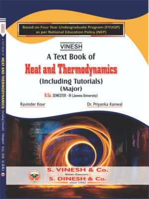 Heat and Thermodynamics (Including Tutorials) (Major) B.Sc.Sem. 3 Jammu University