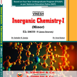 Inorganic Chemistry-I (Minor) B.Sc. Semester 4 Jammu University