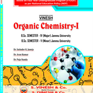 Organic Chemistry-I B.Sc. Sem. 4 (Major) Jammu University, B.Sc. Sem. 5 (Minor) Jammu University