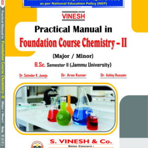 Practical Manual in Foundation Course Chemistry-II (Major-Minor) B.Sc. Sem. 2 Jammu University