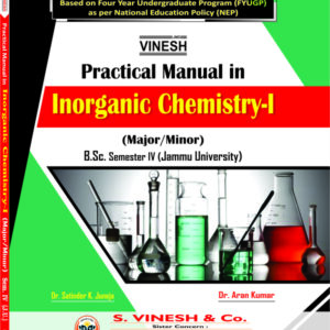 Practical Manual in Inorganic Chemistry-I (Major-Minor) B.Sc. Semester 4 Jammu University