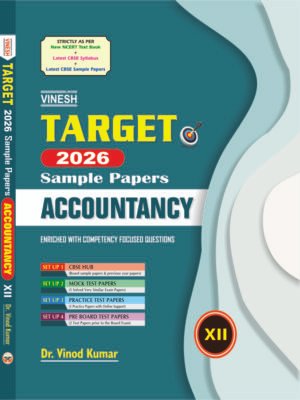 TARGET Sample Papers Accountancy Class 12 