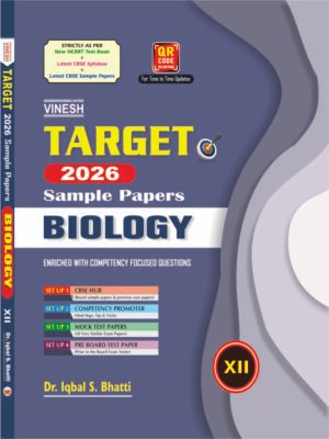 TARGET Sample Papers Biology Class 12 