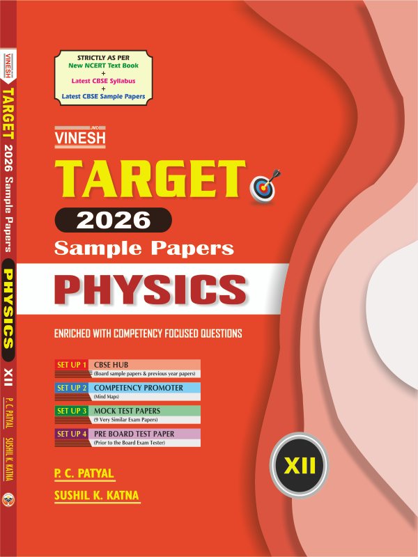 TARGET Sample Papers Physics Class 12