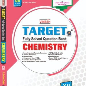 TARGET Fully Solved Question Bank Chemistry Class 12