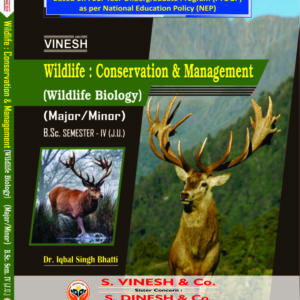 Wildlife Conservation & Management (Wildlife Biology) (MajorMinor) B.Sc. Sem. 4 Jammu University