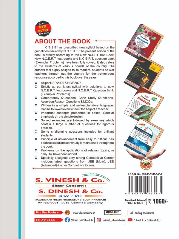 Xact Mathematics Vol. I, II (New NCERT) Class 12 - Image 2