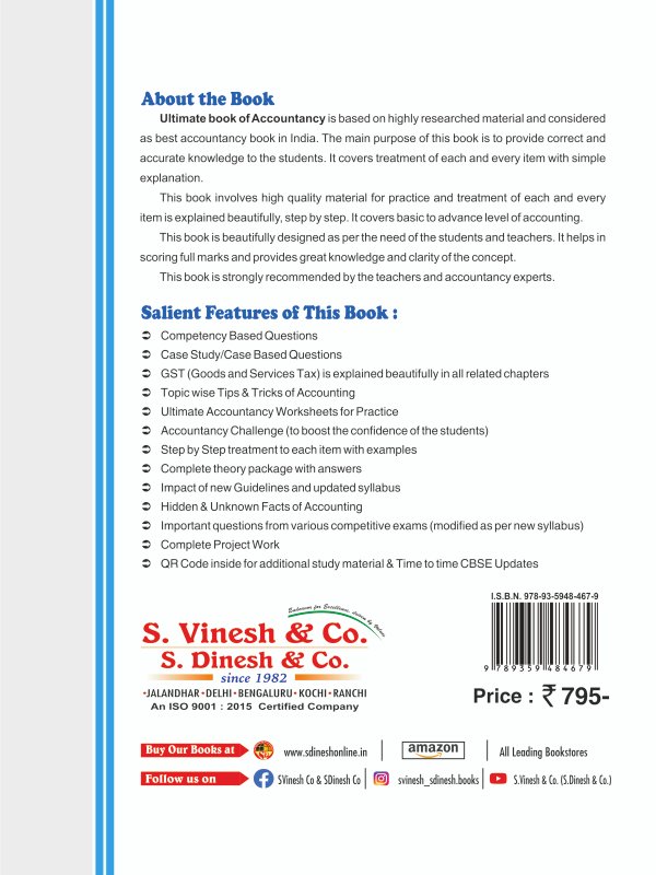 Ultimate Book of Accountancy Class 11 - Image 2
