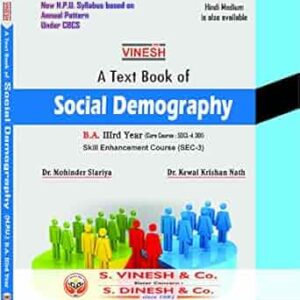 Social Demography (English Medium) B.A. 3rd Year H.P.U.