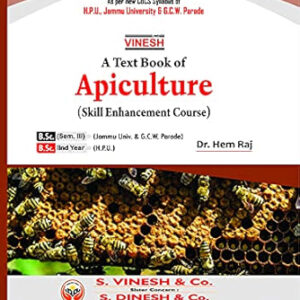 Apiculture ( Skill Enhancement Course) For B.Sc- (2nd Year H.P.U) (Jammu Univ. & G.C.W. Parade Sem. III)
