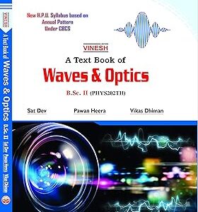 Waves & Optics B.Sc. IInd year  H.P.U