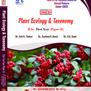 Plant Ecology & Taxonomy B.Sc. 1st year HPU