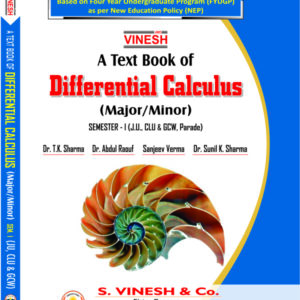 Differential Calculus B.A, B.Sc, BCA Semester I (JU, CLU & GCW)