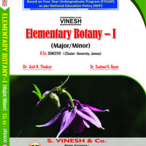 Elementary Botany B.Sc. Semester 1 Cluster University of Jammu