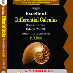 Excellent Differential Calculus (Fully Solved) (Major-Minor) B.A., B.Sc., BCA. Semester 1 (JU, CLU & GCW)