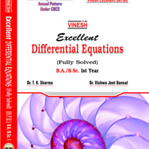 Excellent Differential Equations B.A. B.Sc. Ist Year HPU