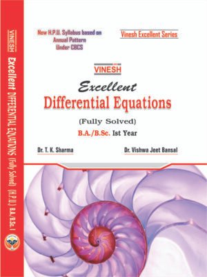 Excellent Differential Equations B.A. B.Sc. Ist Year HPU