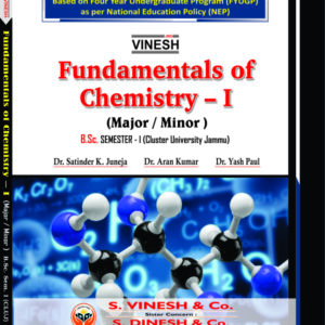 Fundamentals of Chemistry-I (Major-Minor) B.Sc. Sem. 1 Cluster University of Jammu