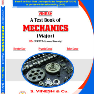 Mechanics (Major) B.Sc. Semester 1 Jammu University