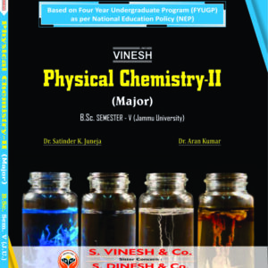 Physical Chemistry-II (Major) B.Sc. Sem. 5 (Jammu University)