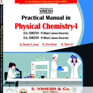 Practical Manual in Physical Chemistry-I B.Sc. Sem. 4 (Major) Sem. 6 (Minor) Jammu University