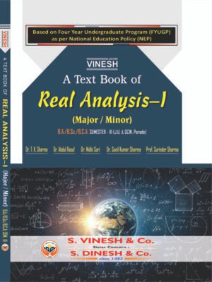 Real Analysis-I B.A./ B.S.c / B.C.A. Semester 3 (Major/Minor) J.U. & G.C.W