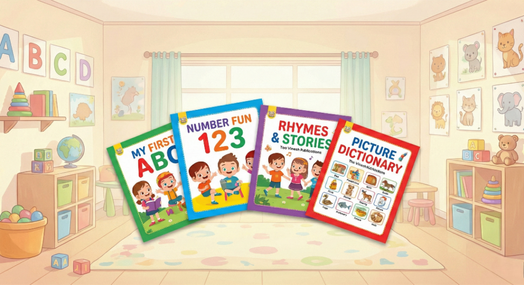 Best Pre-Primary Books by Vinesh Publications