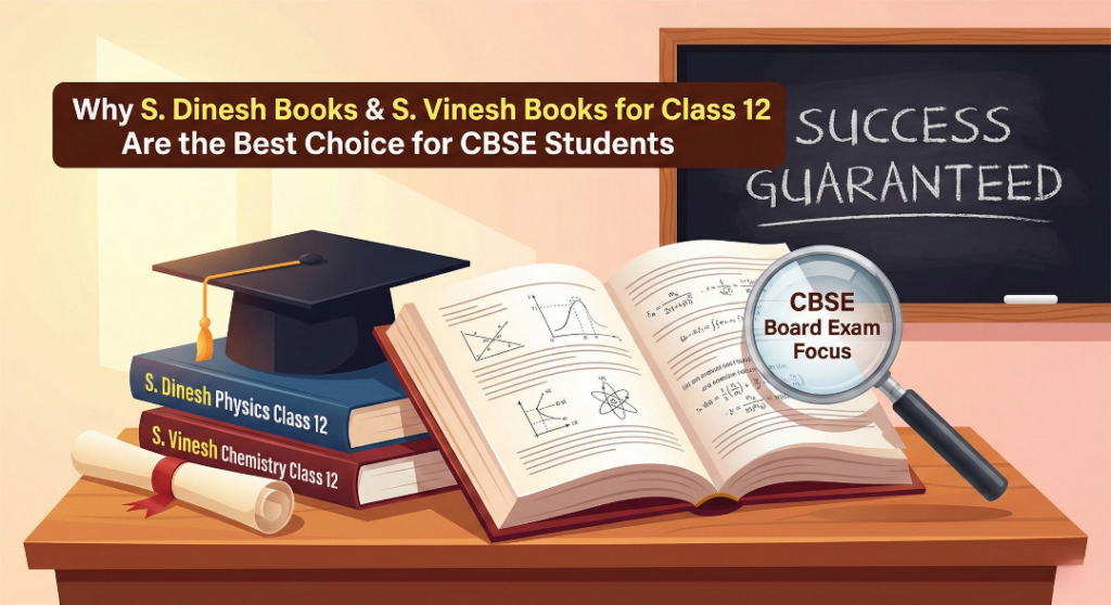 Why S. Dinesh Books & S. Vinesh Books for Class 12 Are the Best Choice for CBSE Students