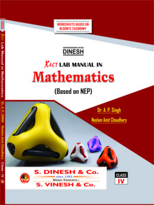 Xact Lab Manual in Mathematics Class IV / 4th